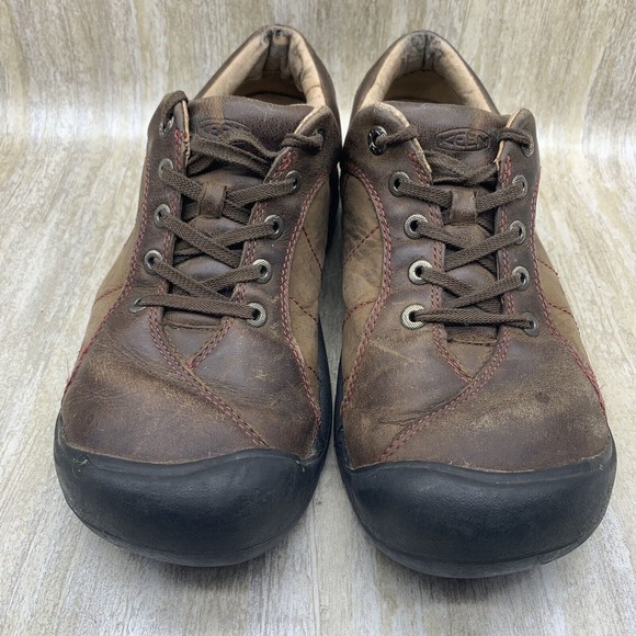 Keen‎ Presidio Shoes Brown Comfort Hiking Oxford Womens Size 10 - Picture 6 of 9